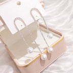 Pearl Thread Earrings