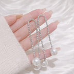 Pearl Thread Earrings