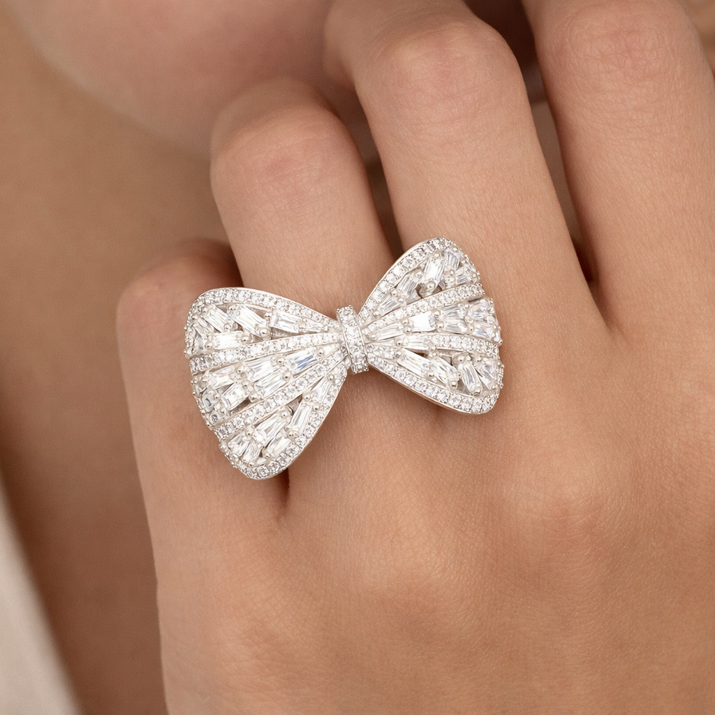 Signature Bow Diamond Ring