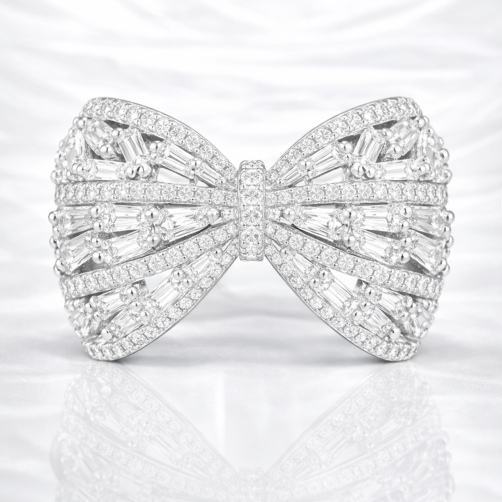 Signature Bow Diamond Ring