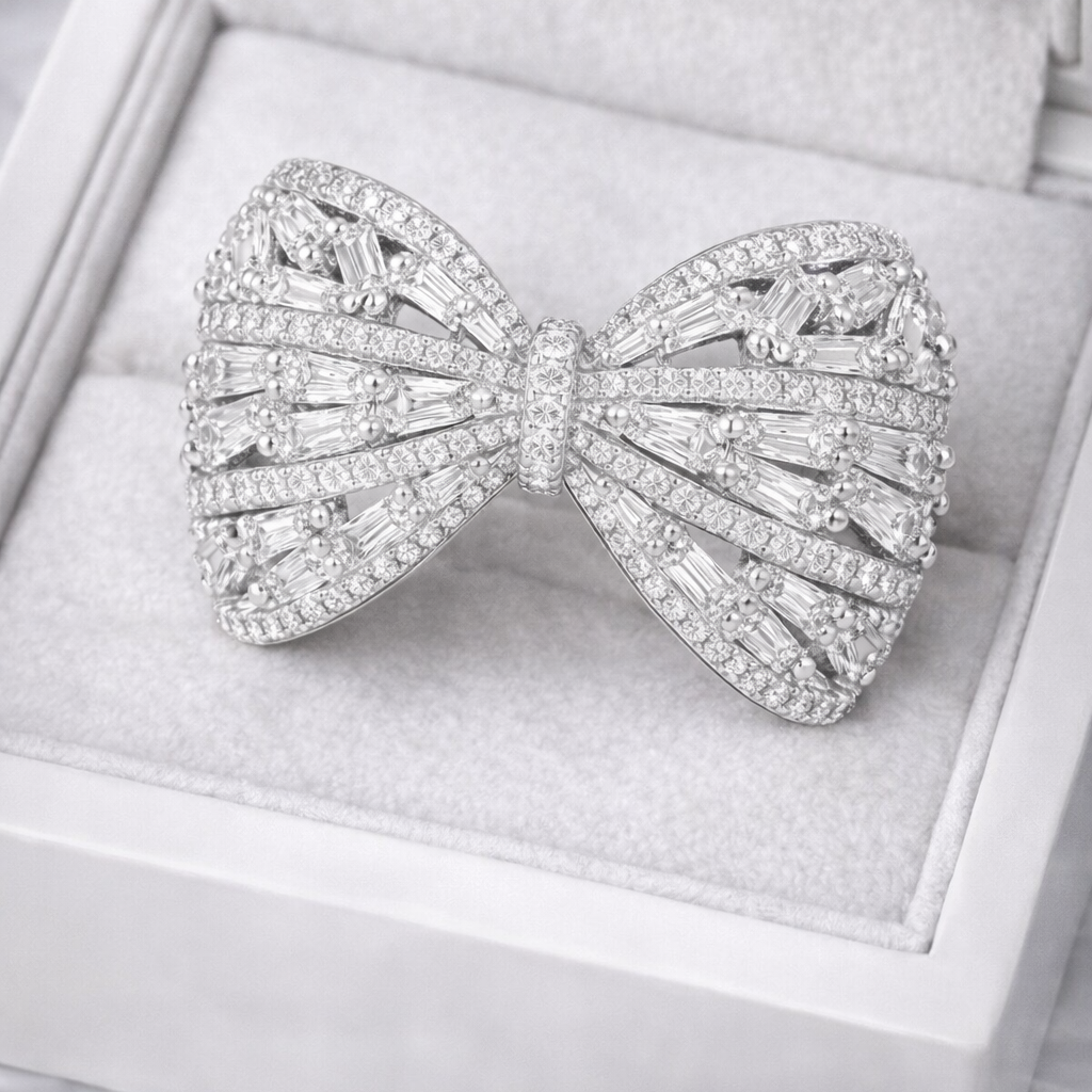Signature Bow Diamond Ring
