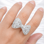 Signature Bow Diamond Ring