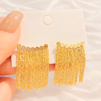 Rain Tassel Earrings
