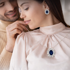 Regal Blue Necklace Set