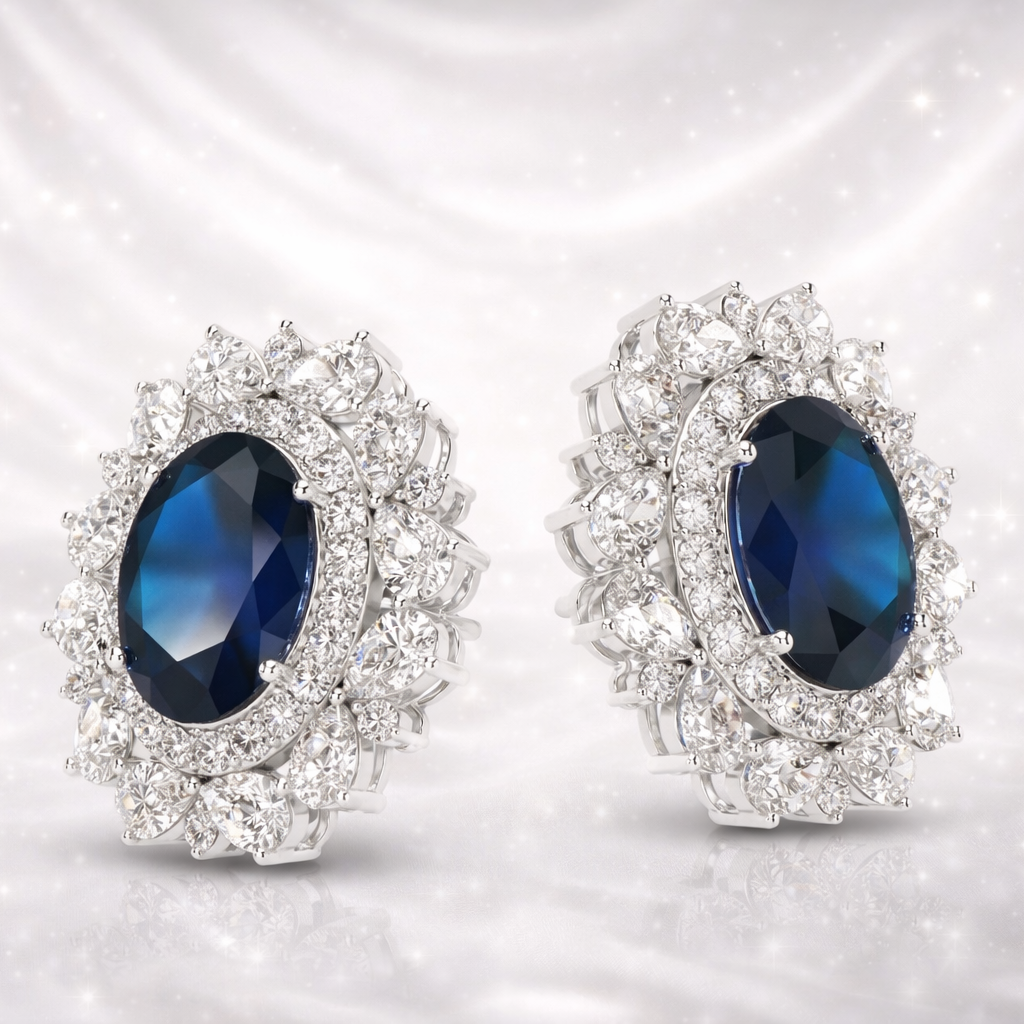 Regal Blue Necklace Set