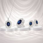 Regal Blue Necklace Set