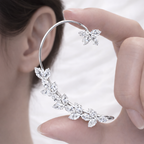Crystal Ivy Ear Cuff