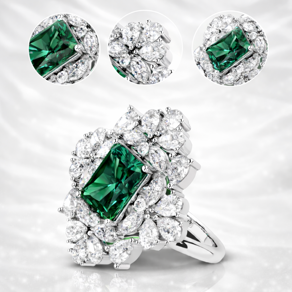 Emrald Jewelery Set
