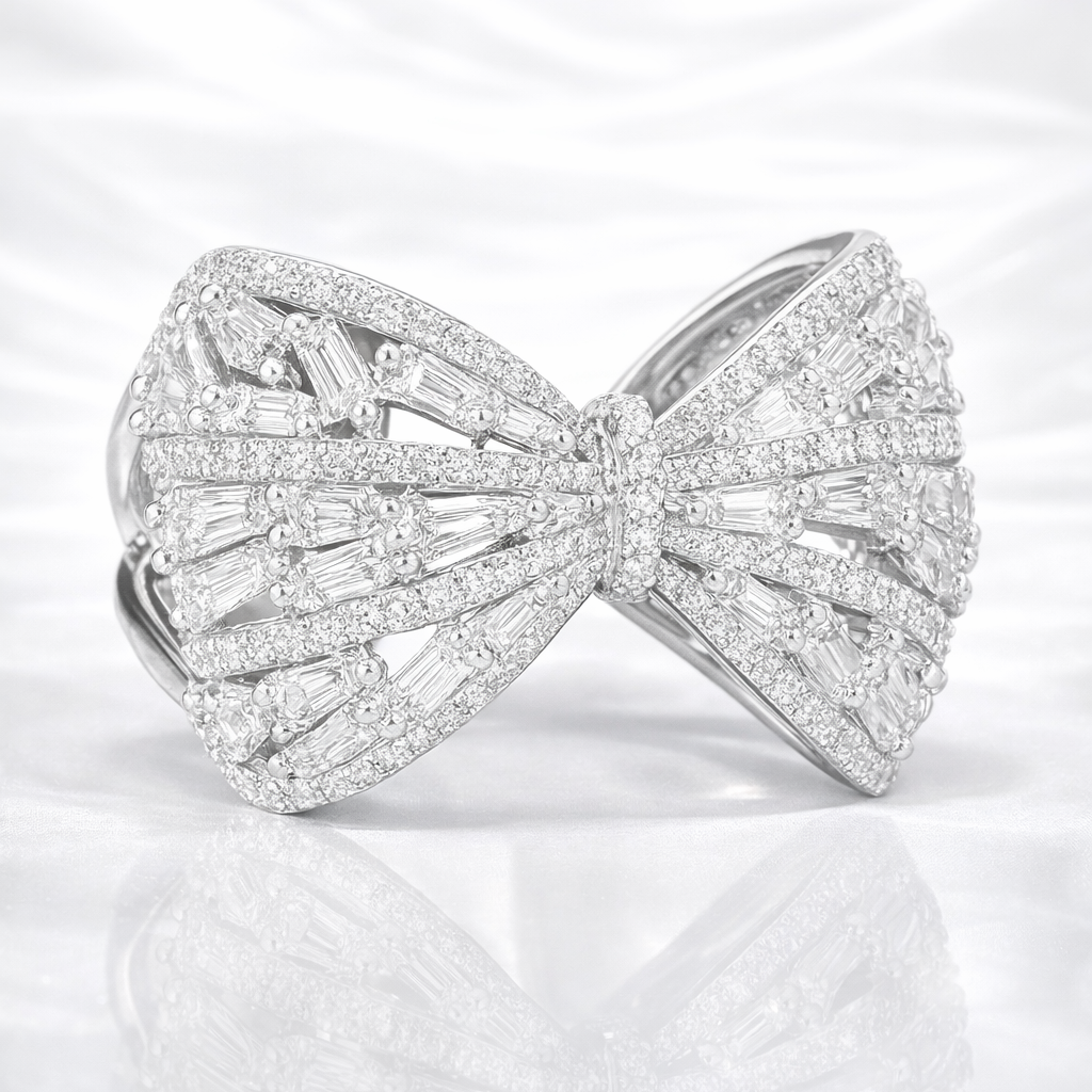 Signature Bow Diamond Ring