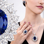 Regal Blue Necklace Set
