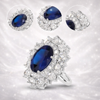 Regal Blue Necklace Set